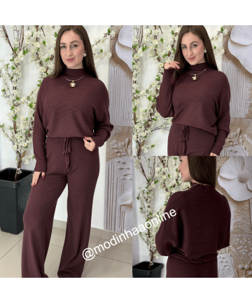 Conjunto Bianca Marsala Fosco